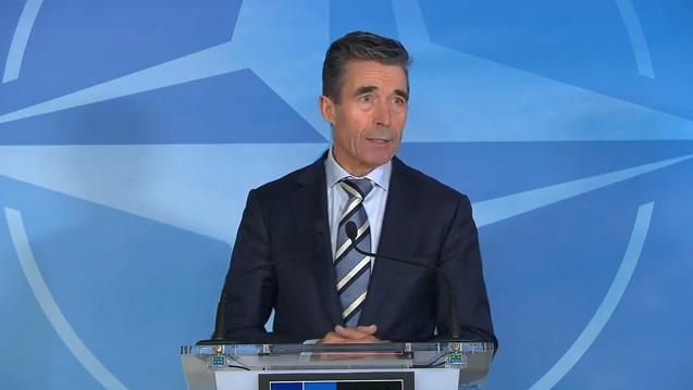 NATO calls for Russia to withdraw from Ukraine and to respect its sovereignty.
