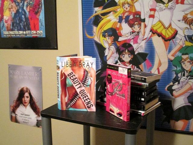 Rayne Crivelli’s room is a shrine of LGBTQ+ media, featuring movies, books, and music by gay artists from all walks of life. 