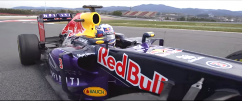 Red Bull driver Daniel Riccardo practices for the fast approaching Australian Grand Prix. 