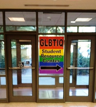 Photo taken by Emma Franklin, a Kennesaw freshman, of the LGBT+ center at Kennesaw State University. The mission of the center is to provide a safe and supportive zone for people of all gender identities and sexualities. 