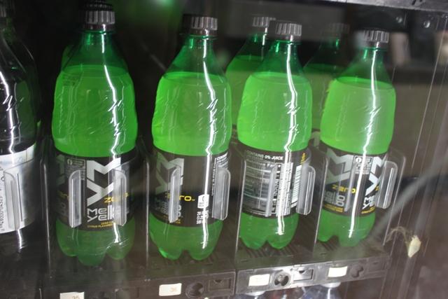 Sodas like the ones in the vending machines around the school can cause some health effects.