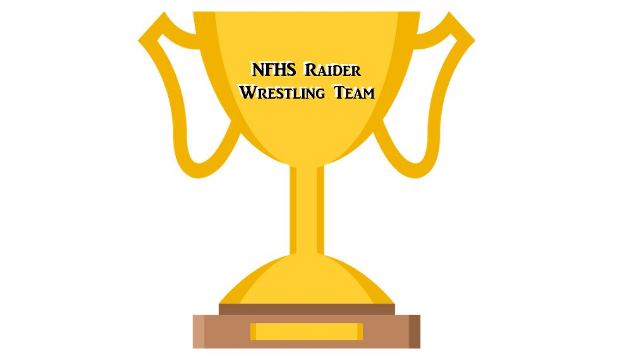 The NFHS Wrestling Team placed third in the state tournament this year in Macon, Georgia. Trophy photo from http://www.emoji.co.uk/view/1697/. 