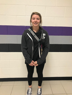 Jessie Burnett is a senior at North Forsyth High School. She joined the team in 2018 after being encouraged to tryout by one of the ROTC Commanders.