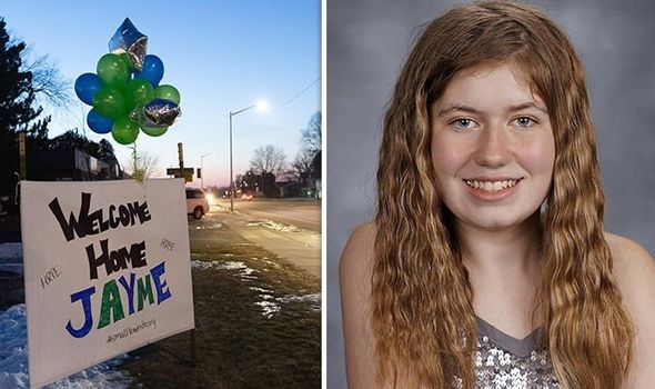 Jayme Closs, a 13-year-old girl from Wisconsin who was kidnapped in October 2018, has been found alive. Her community is brimming with support and excitement for the girl. (Photo from Express.)