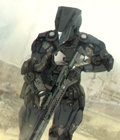 A pilot along with a state-of-the-art exosuits intelligence has been shunned from the military. With the pilot unconscious, the AI seeks aid for the pilot, while oblivious to the court-martial. Photo by ArtStation.