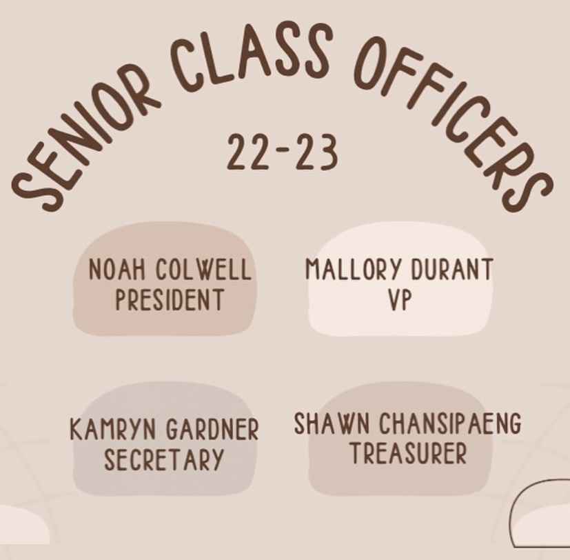 The senior class officers have been released. Photo by: @nfhs_seniors.