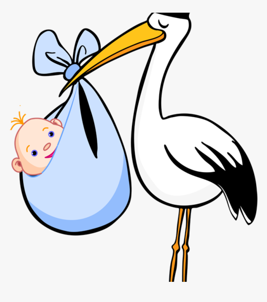 A stork, which is a symbol of birth and motherhood. Photo by PNG Item.