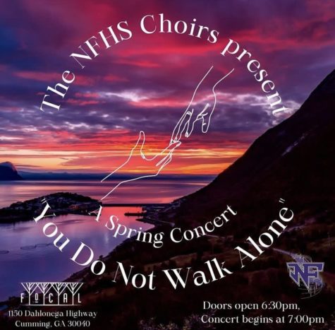 The North Forsyth Choir Program’s Spring Concert “You Do Not Walk Alone”