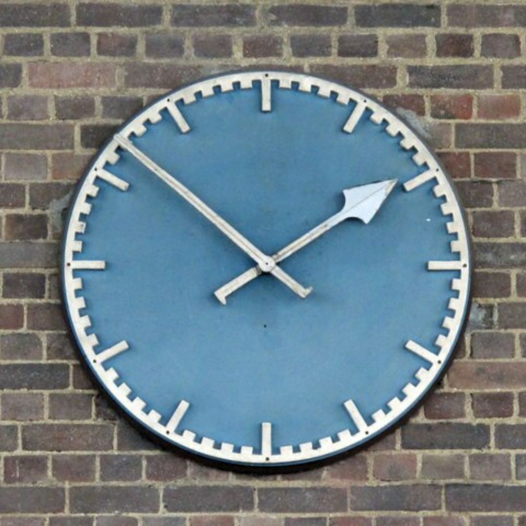 Time passing on a clock