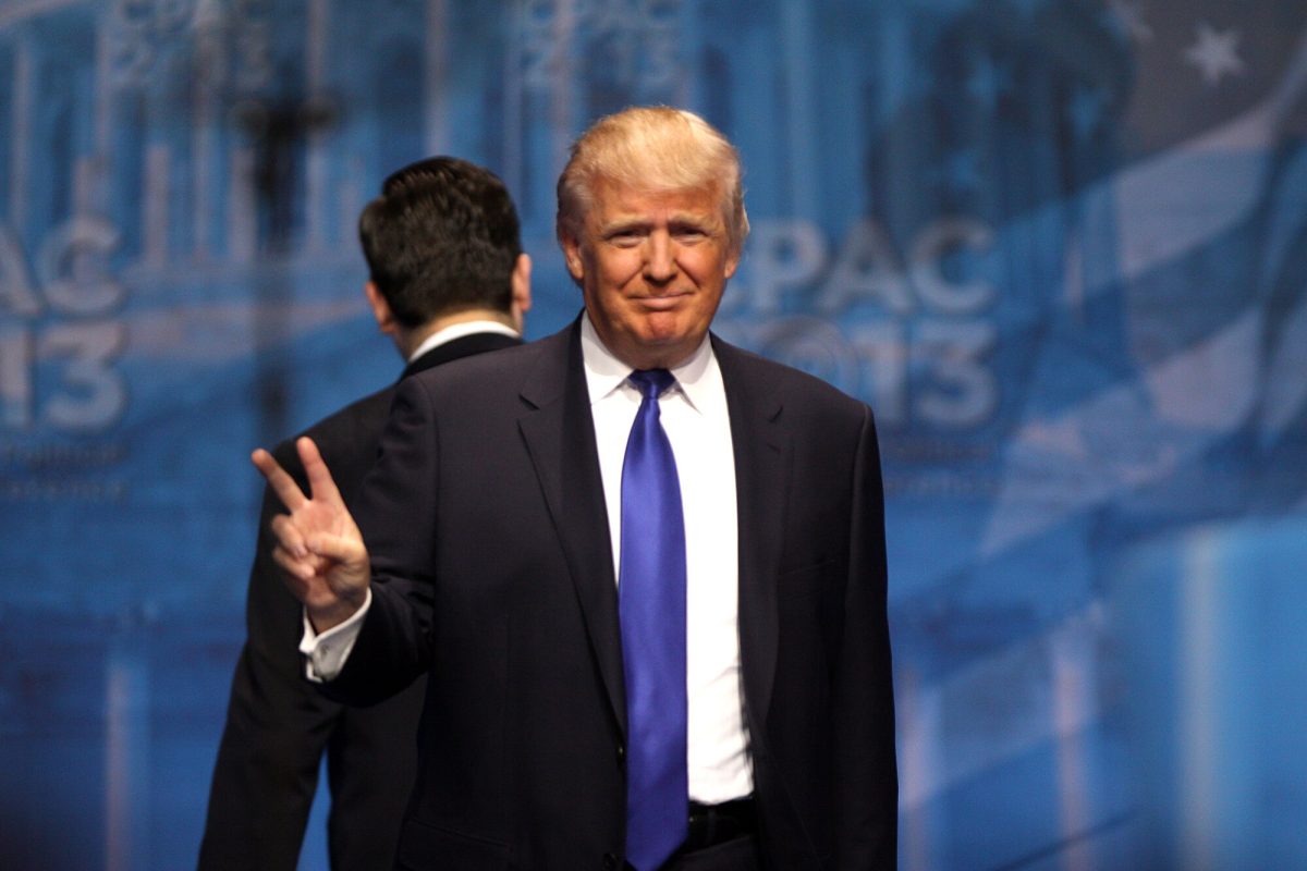 Donald Trump Speaking at the CPAC in Maryland