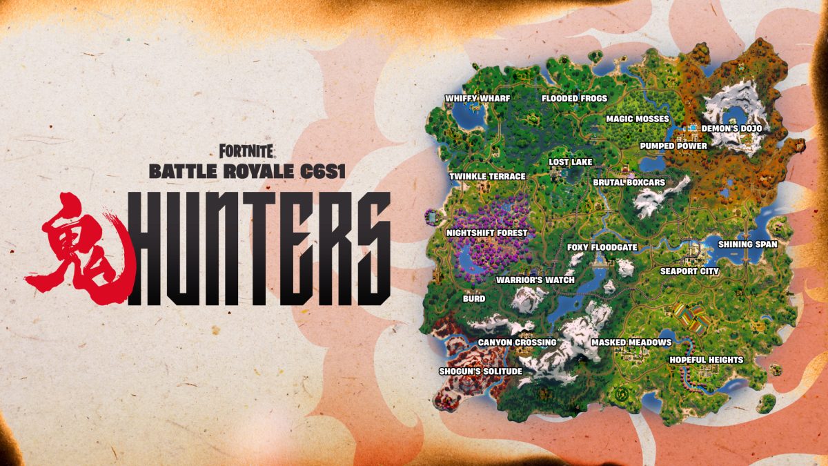 Fortnite reveals new map for Fortnite: Demon Hunters