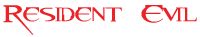 The Resident Evil logo.