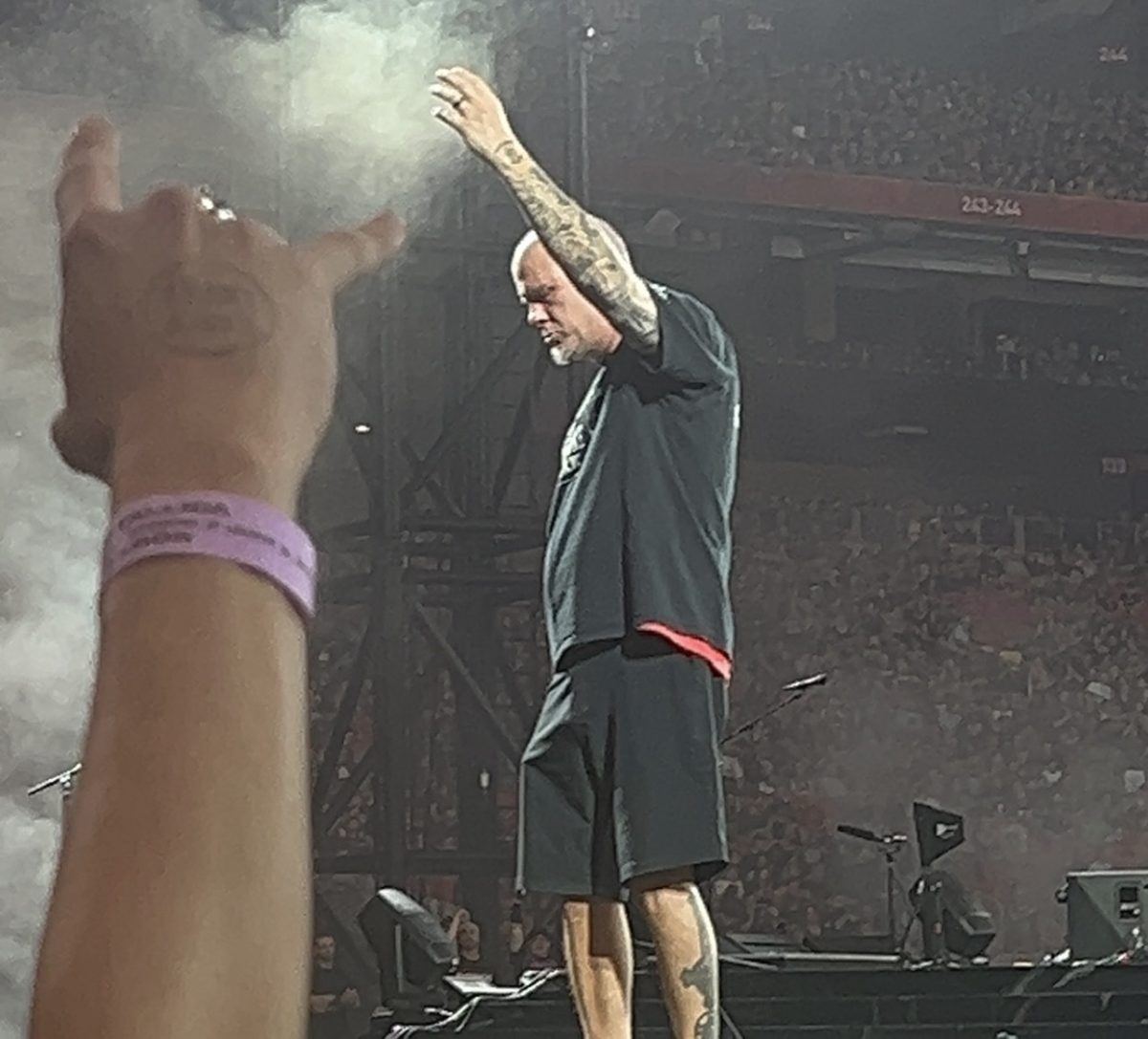 Phil Anselmo of the metal band “Pantera”
