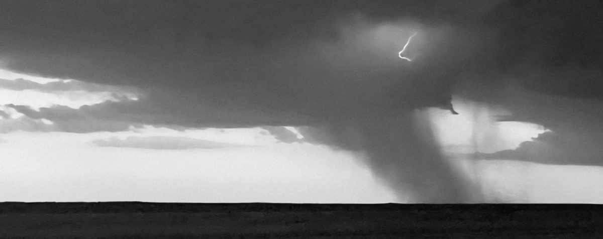 A colorless image for a colorless perspective. 
